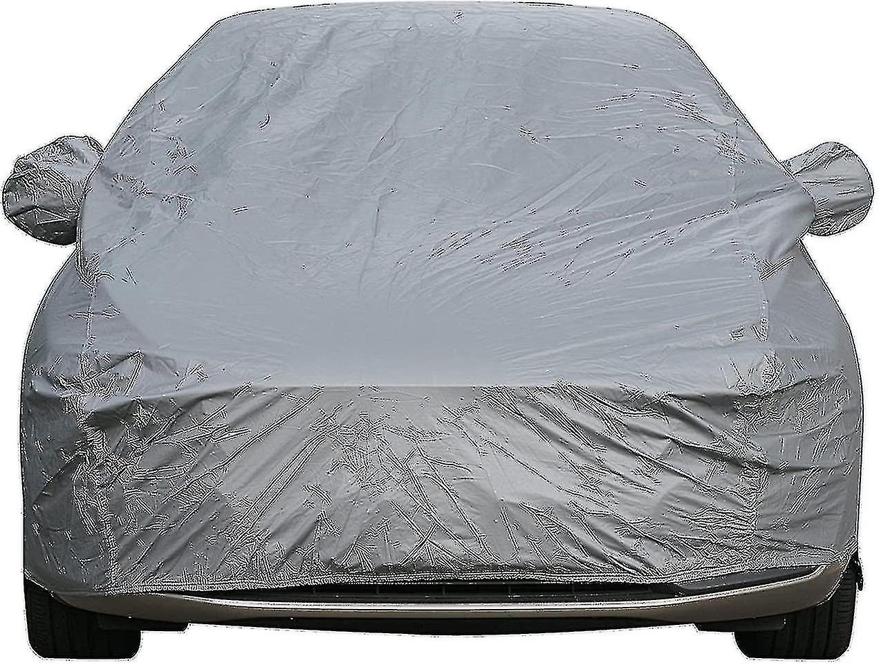 Universal Fully Waterproof Scratch Proof Durable Car Cover Auto Tarpaulin Breathable Cotton Lined Protective Cover