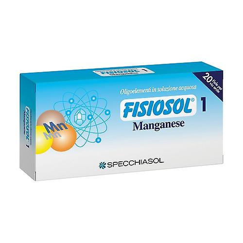 Fisiosol 1 Manganese 20 ampoules