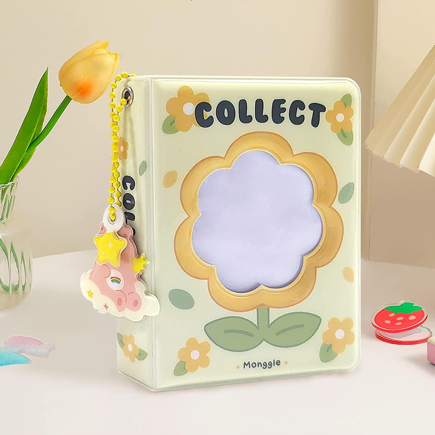 2 Mini Album Fotografici Con 40 Tasche, Formato Tasca 6,4x9cm, Custodia Per Foto Polaroid E Card Kpop – Cuore Scavato