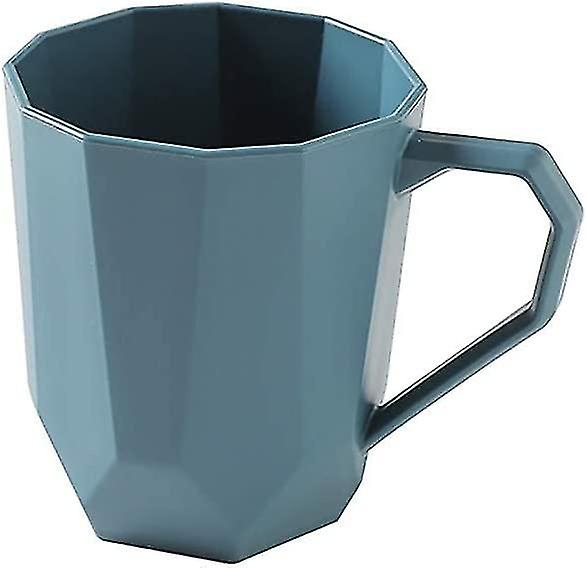 Geometric Rhombus Brushed Bathroom Cup Durable