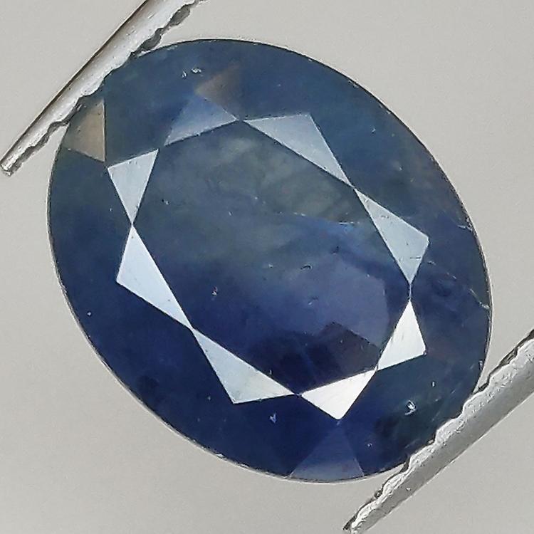 4.28 قيراط قطع الياقوت الأزرق البيضاوي 10.8x8.6mm awo74