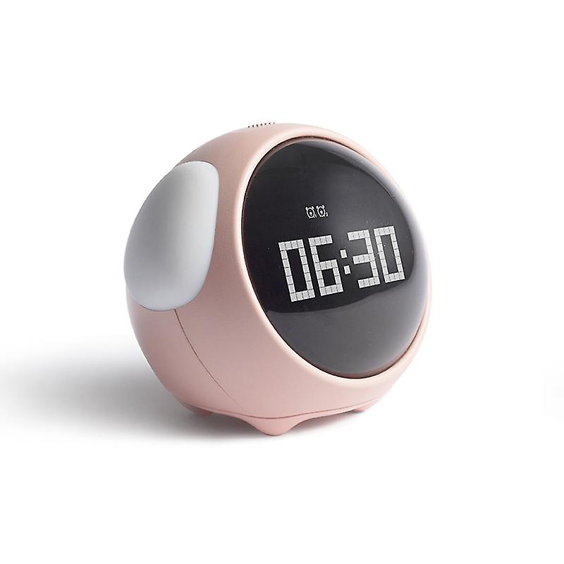 LED Lamp Alarm Clock , Colour: Pink (Expression Version)