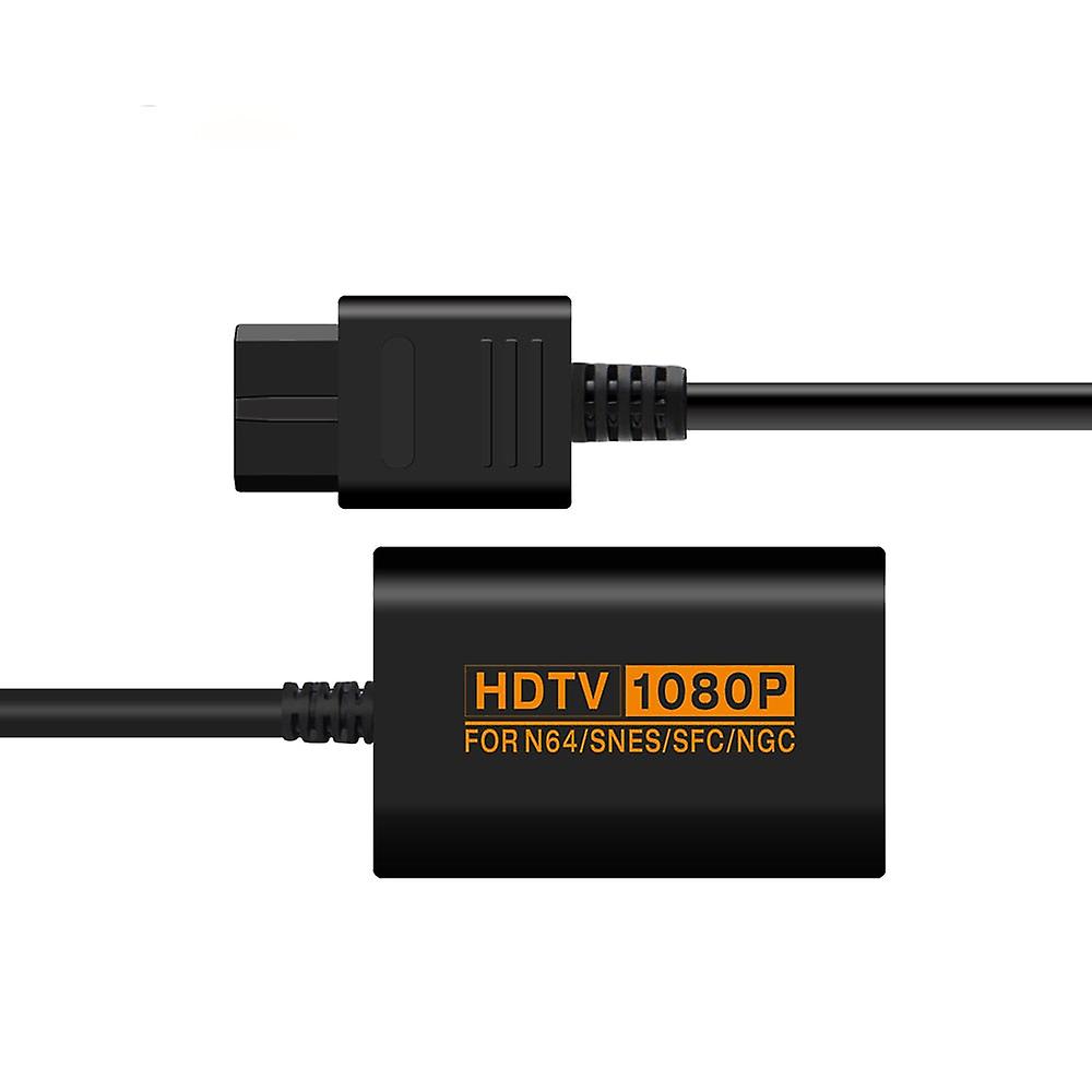 Adaptateur vidéo de console de jeu rétro 1080p compatible HDMI convertisseur de conversion de signal Support Pal / ntsc pour N64 / snes / sfc / ngc