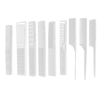 Professional Hairdressing Comb Sets for Hair Styling Barbers Comb Set
