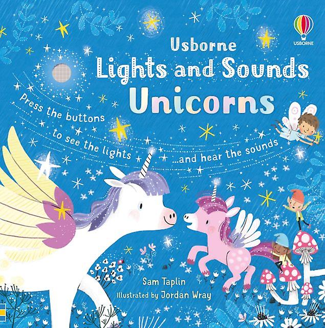 Lights And Sounds Unicorns by Sam Taplin Paperback Book