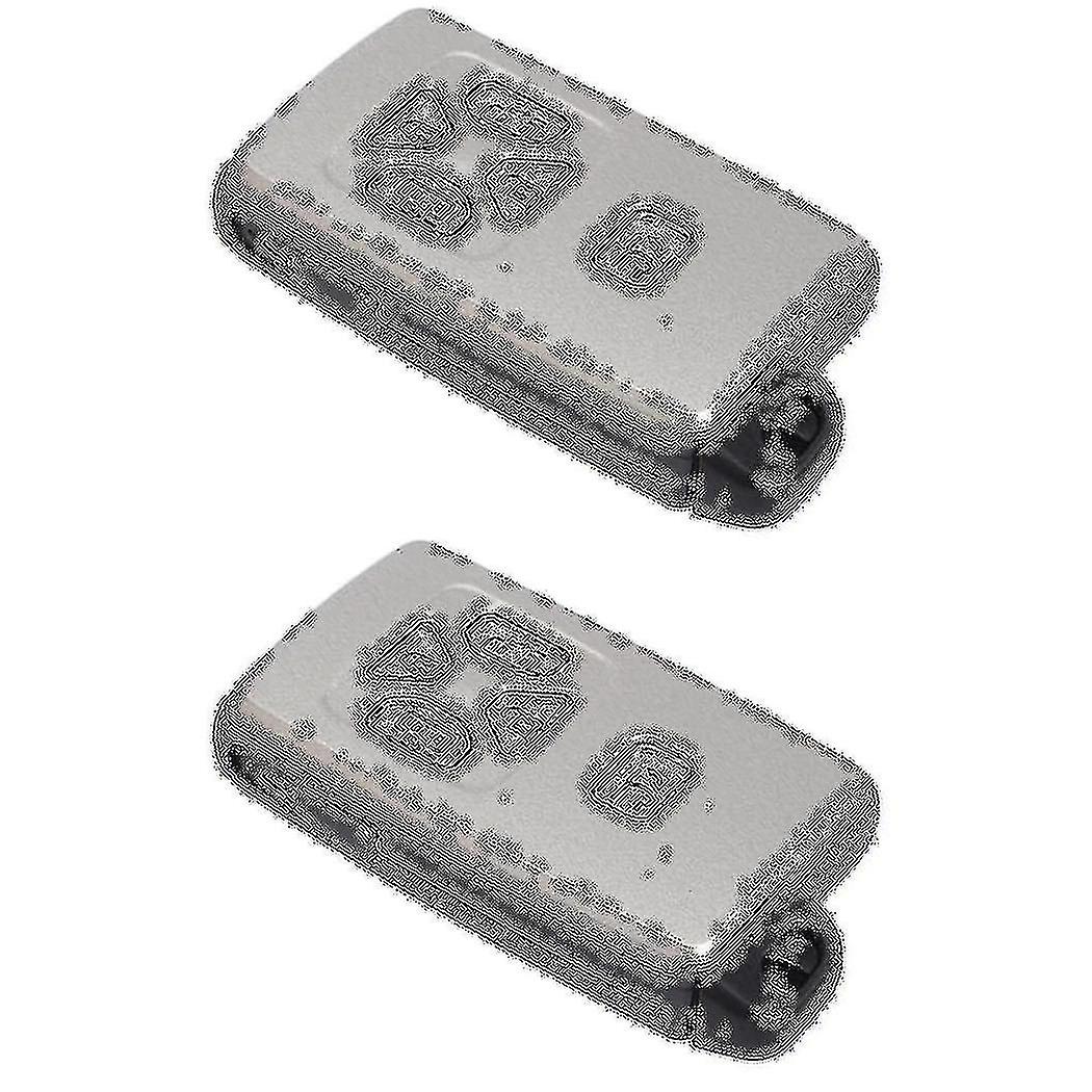 2x Car Smart Card Remote Car Key Shell Case Fob 5 Button For Alphard Estima Vellfire