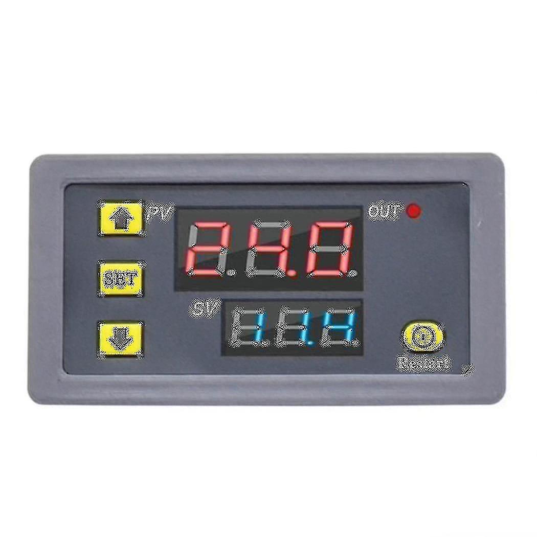 Digital Time Delay Relay Led Display Cycle Timer Control Switch Adjustable Timing Relay Time Delay