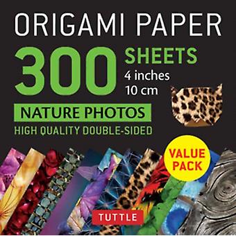 Origami Paper 300 Sheets Nature Photo Patterns 4 10 Cm - Tuttle Publishing