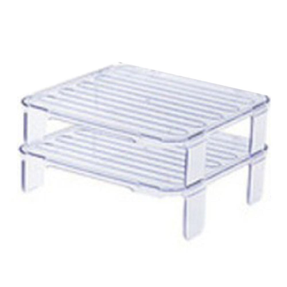 Assemble Fridge Shelf Divider Space Saving Refrigerator Storage Refrigerator Divider Stand Kitchen Organizer Transparent