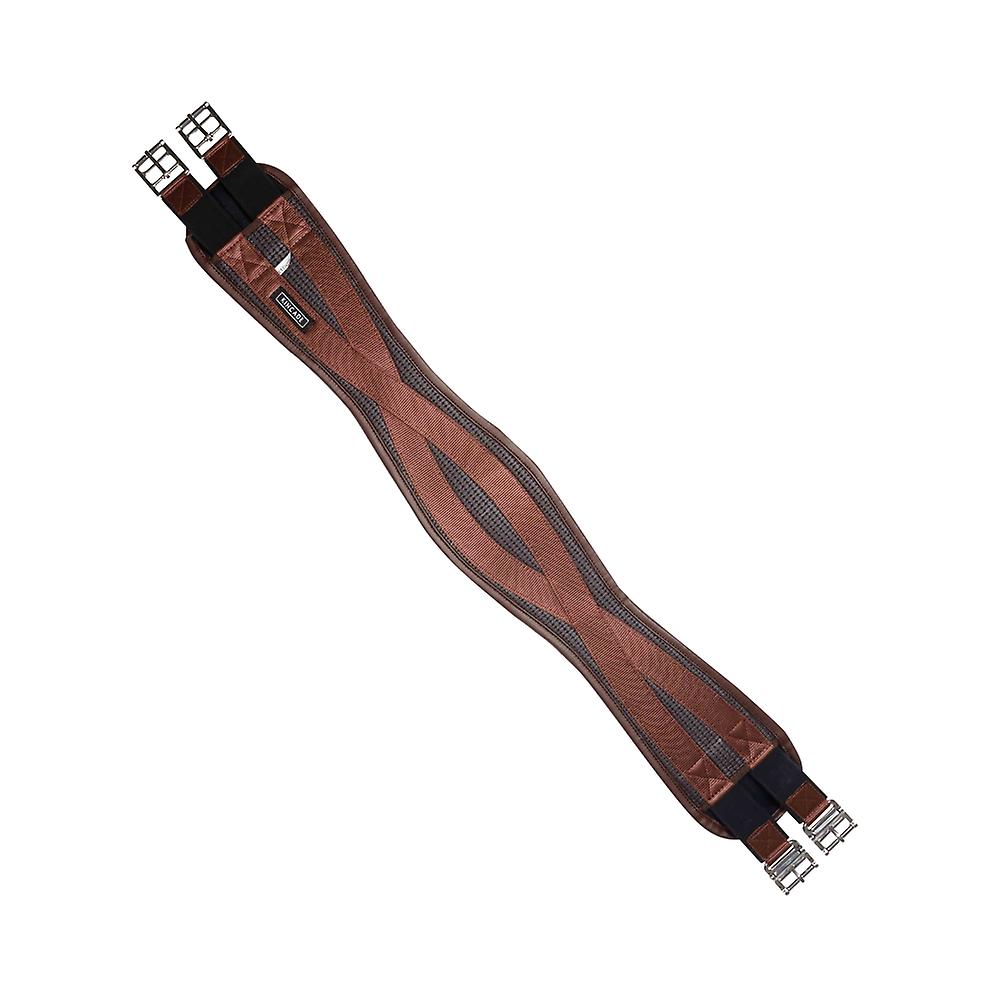 Kincade Anti-chaffe Shaped Elastic Girth - Brown