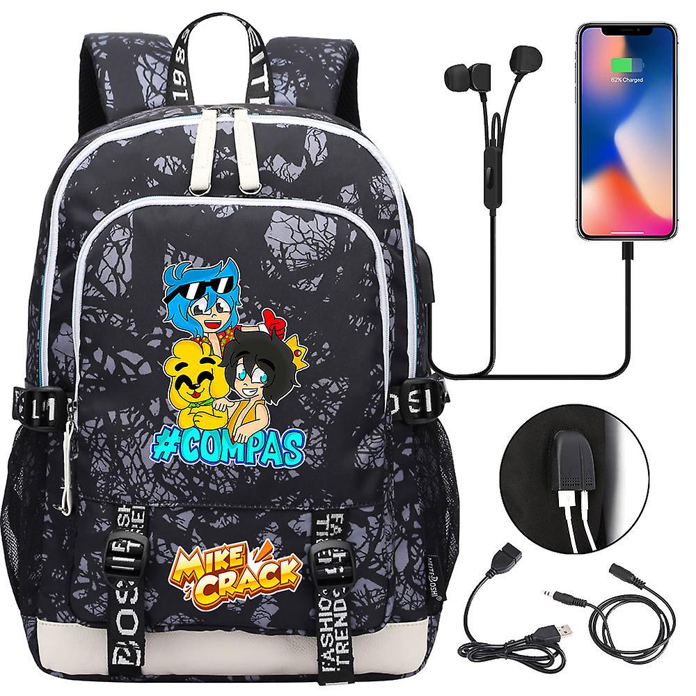 حقيبة الظهر للأطفال Los Compa - نمط جديد جميل - بنين بنات مدرسة المراهقين Mochila - حقائب كمبيوتر محمول للرجال والنساء