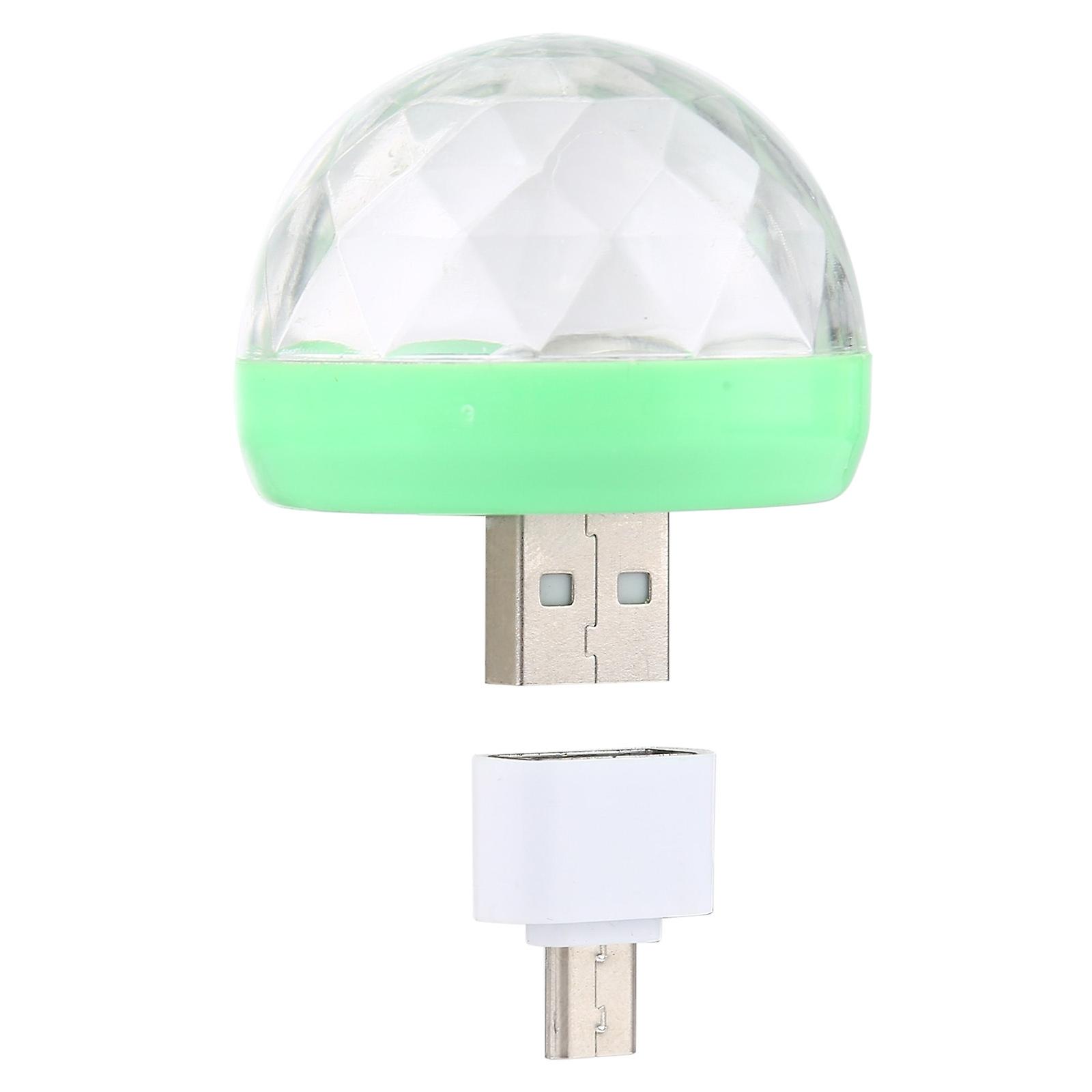 USB LED Crystal Magic Ball multicolour