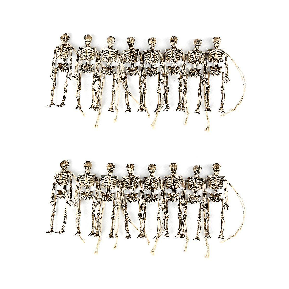 Halloween Decorations Props Trick Supplies Diy Skeleton Human Skeleton Set