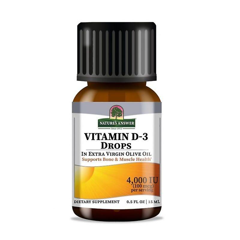 Nature's Answer Vitamin D3 Drops 15ml 1601