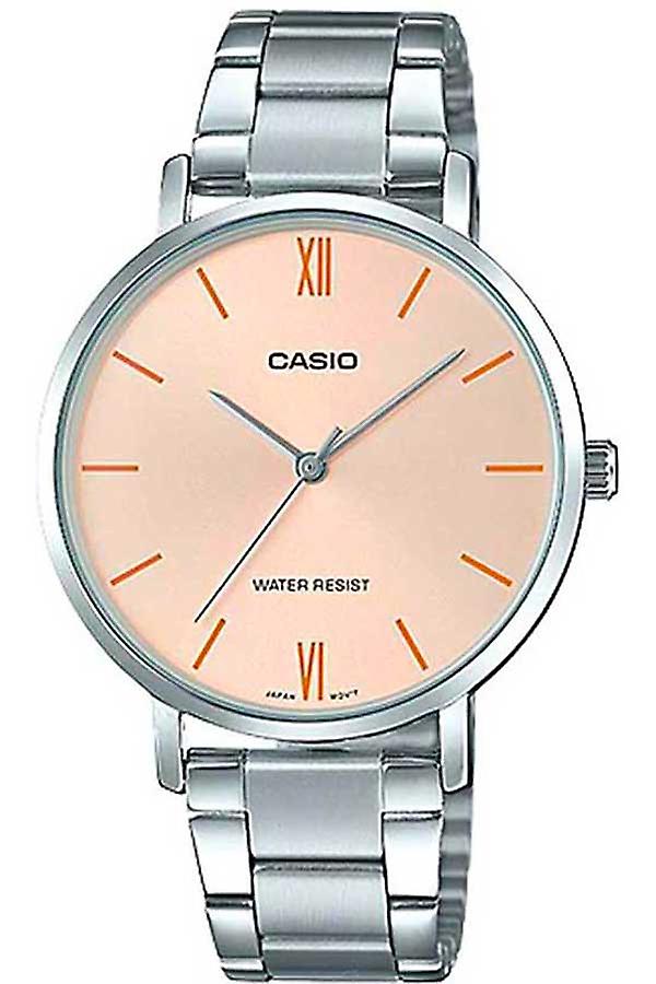 CASIO Collection LTP-VT01D-4B - Analogue de quartz femelle en acier inoxydable