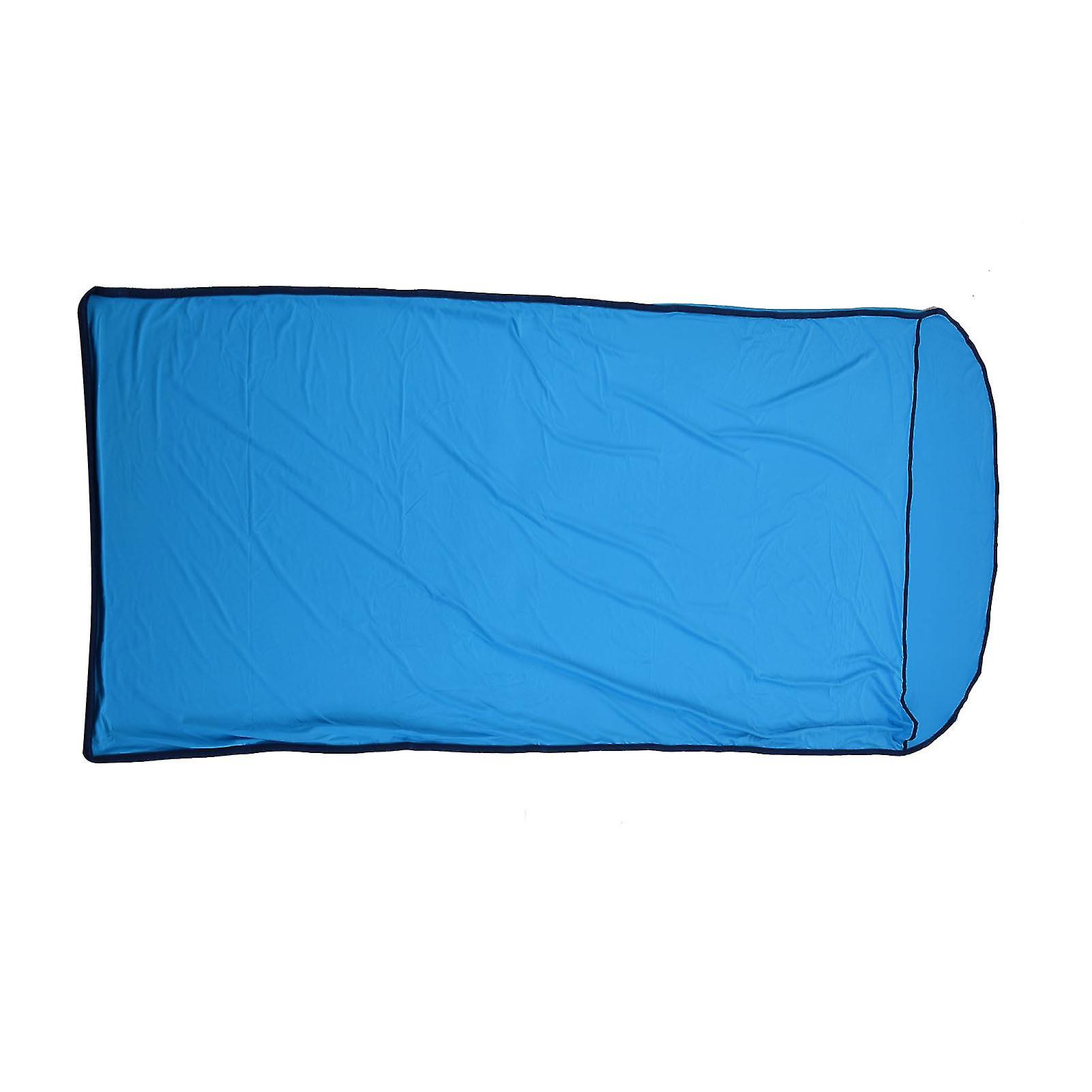 Ultralight Elastic Sleeping Bag Liner 200x80cm Blue
