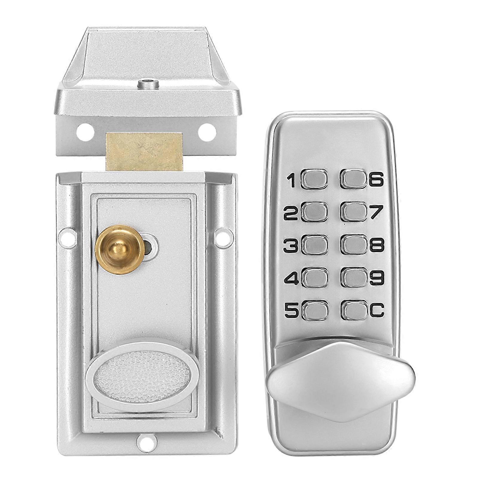 Digital Password Door Lock Mechanical Code Waterproof Electronic Locker
