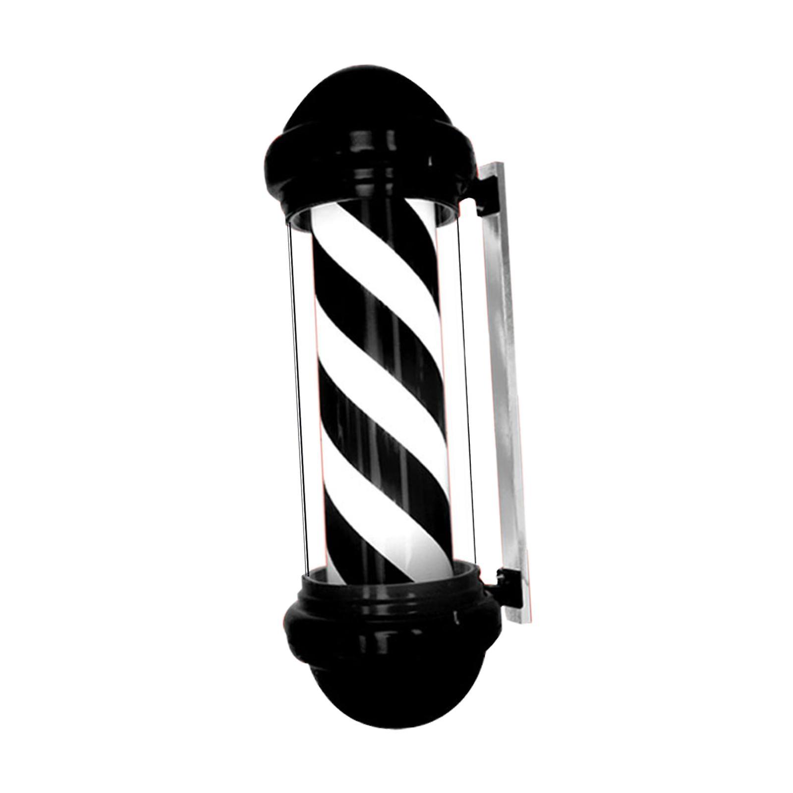 Barber Pole Light Lighting Stripes Waterproof Outdoor Rotating Stripes Light