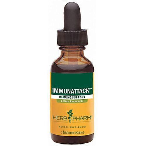 Herb Pharm Immunattack Compound, 1 OZ (Pack of 2)