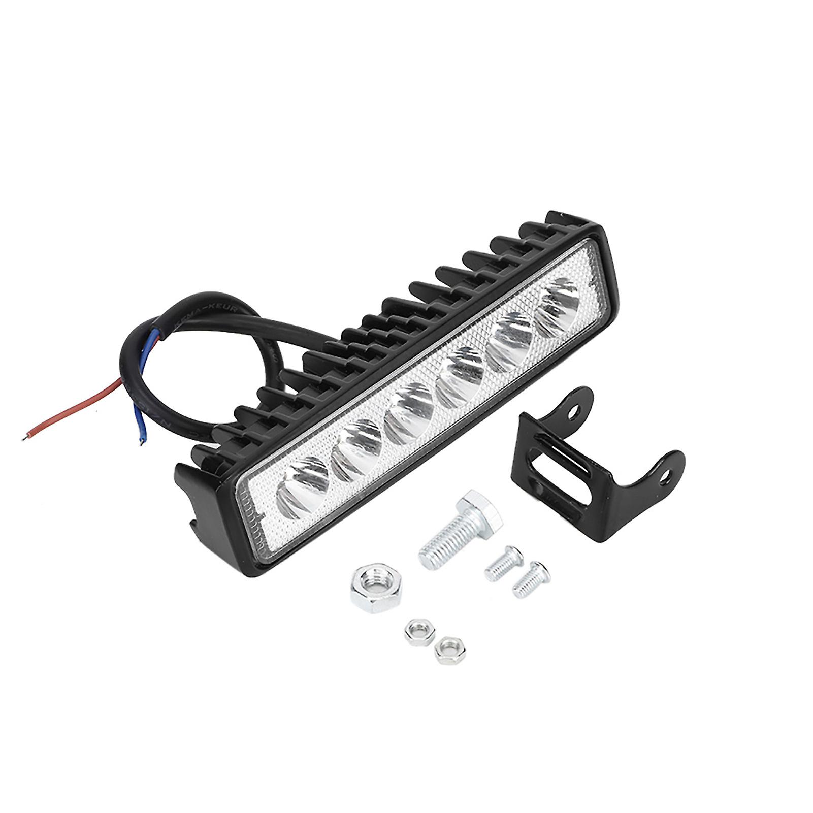 12V 18W LED work lamp for vehicle modification IP67 black