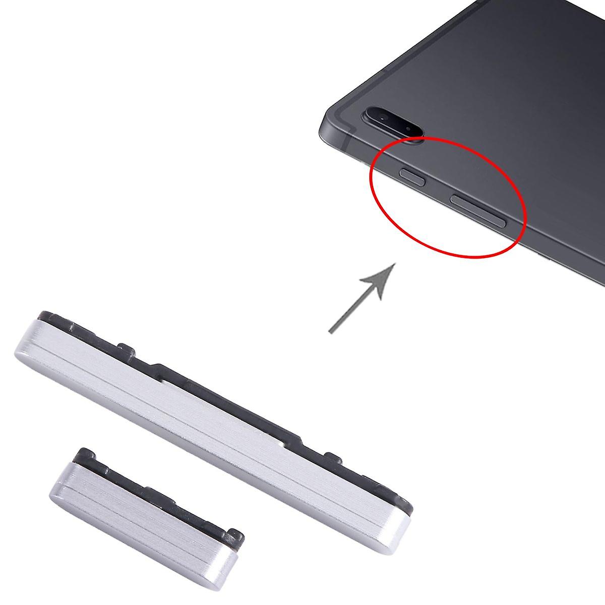 For Samsung Galaxy Tab S8 Plus Power Button & Volume Button Spare Part Repair Silver