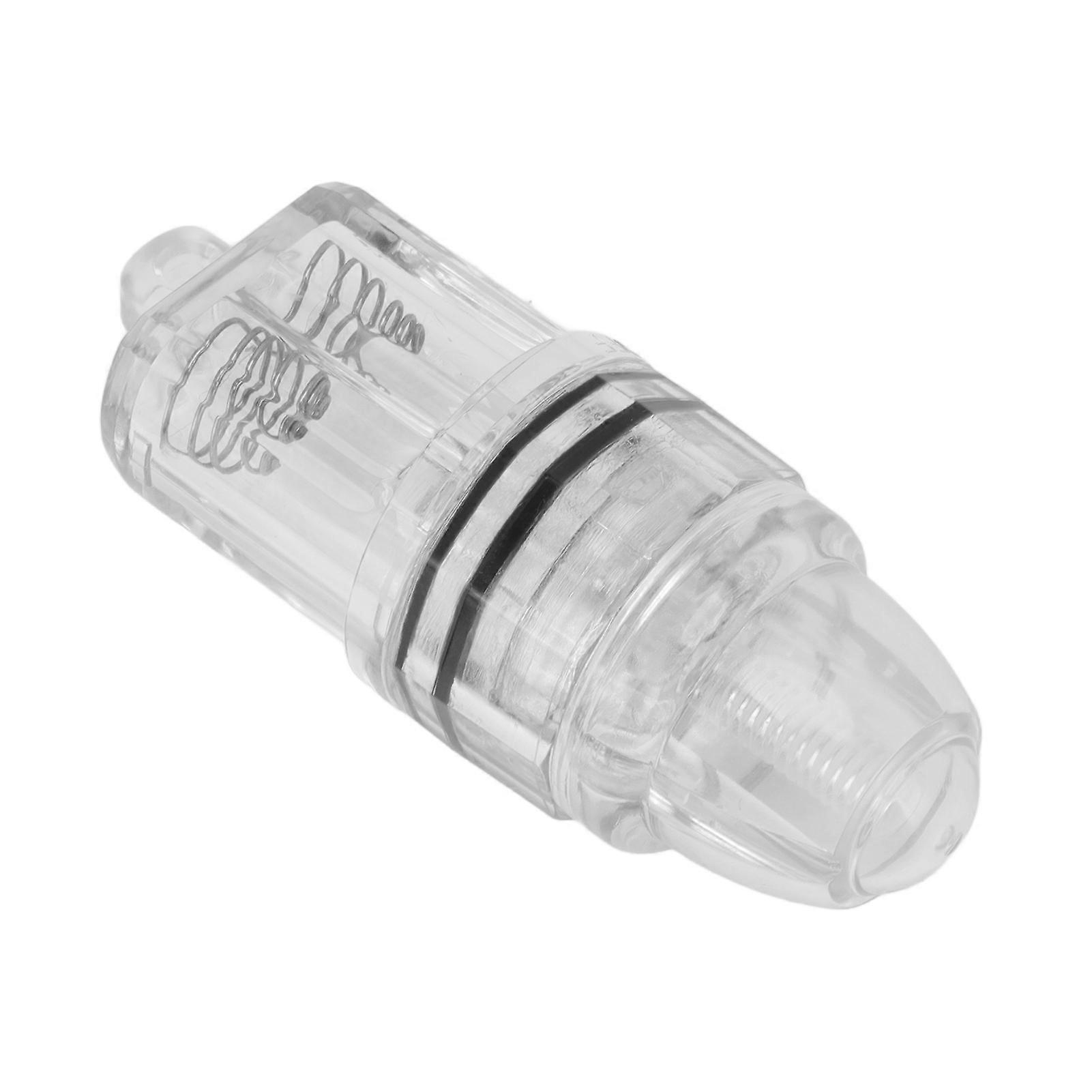 Deep Drop Fishing Light Transparent Plastic AA Battery Powered LED Fishing Light for Trolling Sea Freshwater White