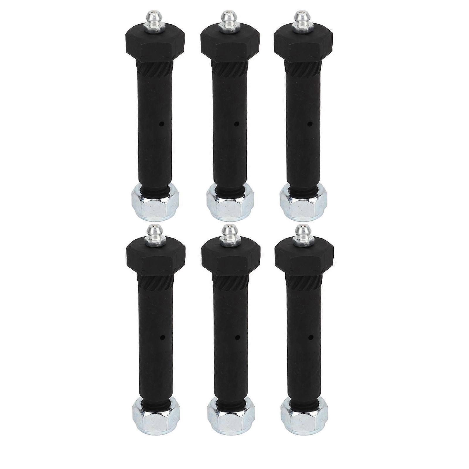 Trailer Axle Spring Shackle Bolt with Locknut Steel Grease Type Eye Wet Bolt for 2000 3500 5200 6000 7000 Axles