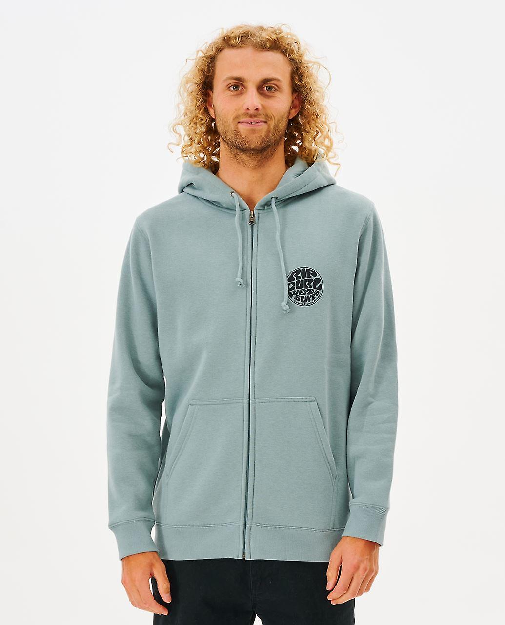 Rip Curl Men's Zip Hooded Fleece ~ Wetsuit Icon