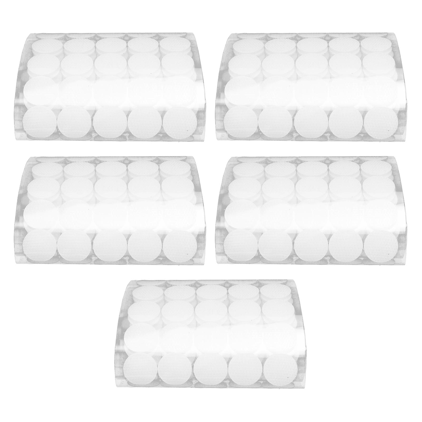 500 Pair 2cm Hook and Loop Fasteners Self Adhesive Dots Hook Loop Tapes for Home