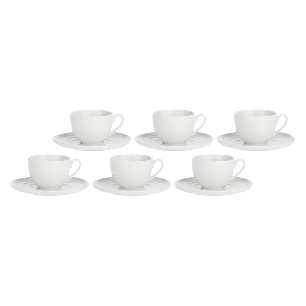 La Porcellana Bianca set of 6 tea cups with saucer 200 ml P000000016Z