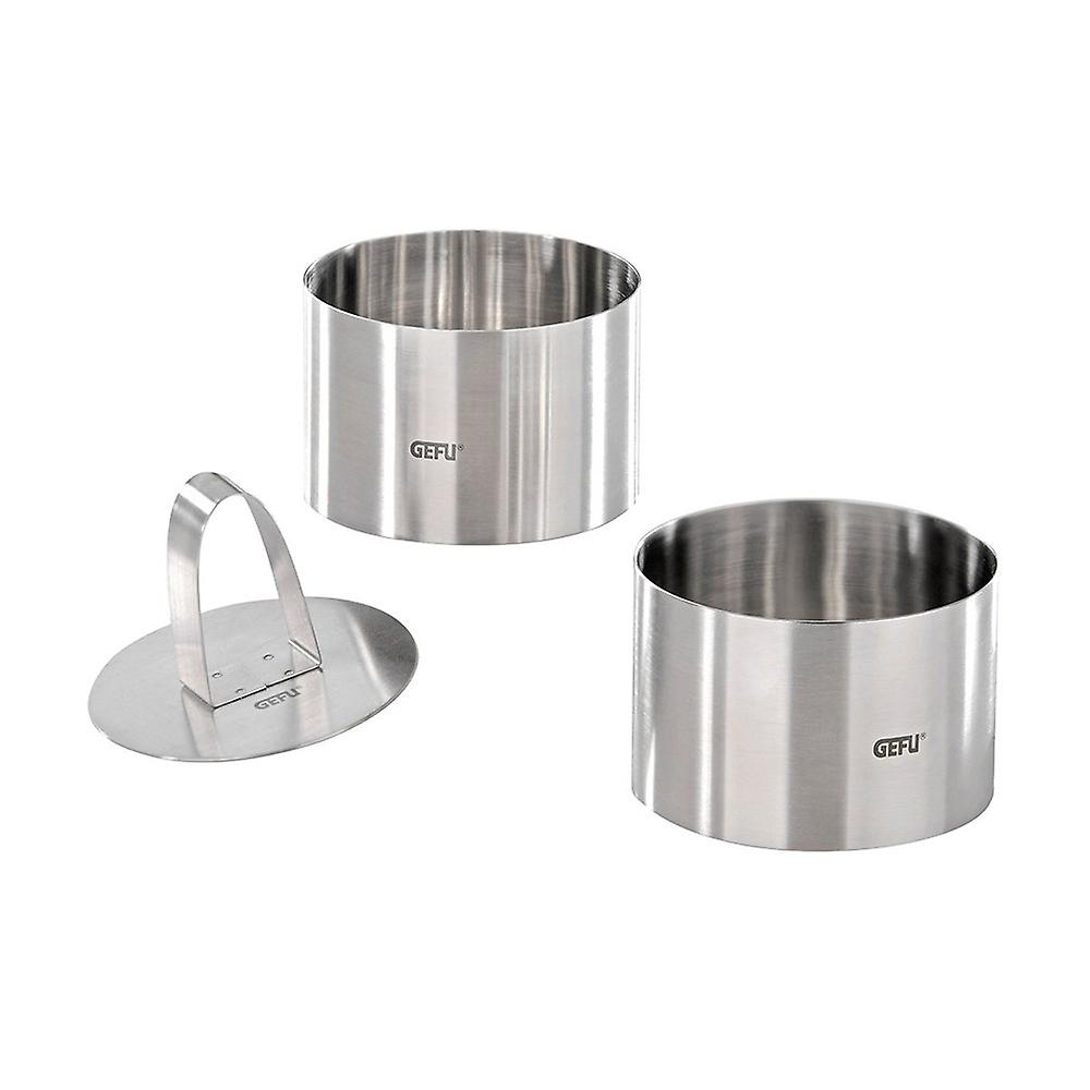 Gefu set of 2 dessert molds G12160