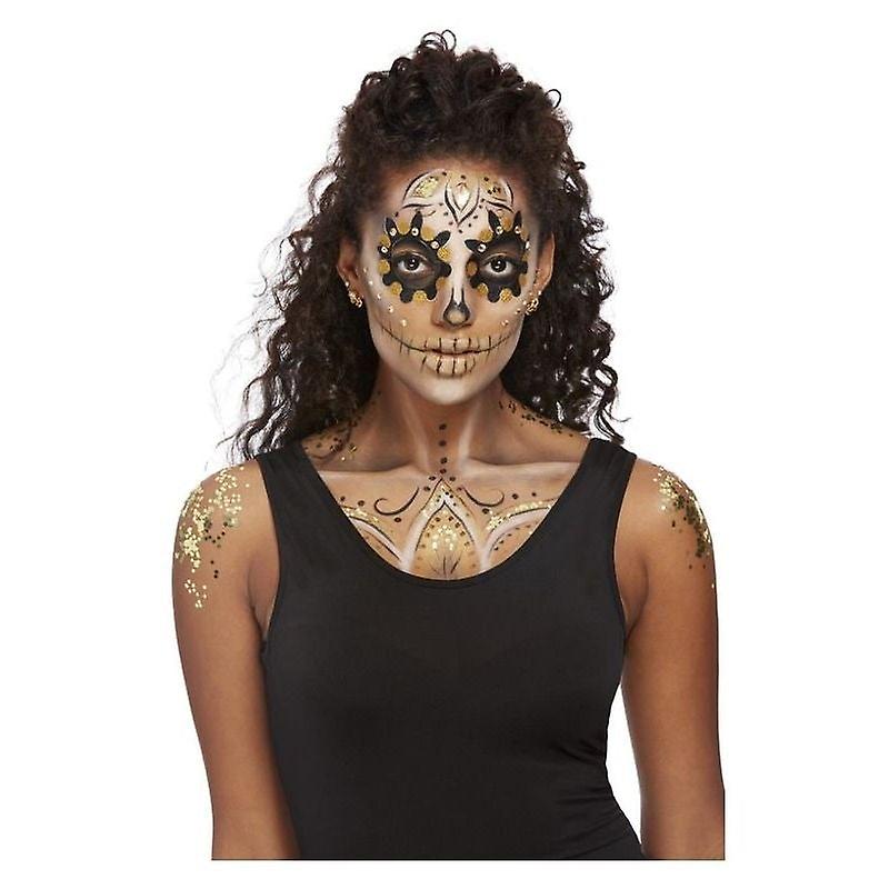 Smiffys Makeup Fx Gold Dotd Kit Aqua 68027