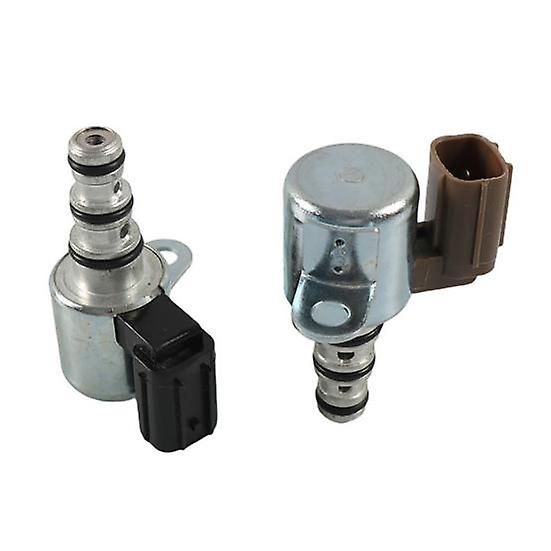 2Pcs Car Transmission Solenoid Valve Professional Fine Workmanship Temperature-resistant Compact Car Automatic Transmission Shift Solenoid