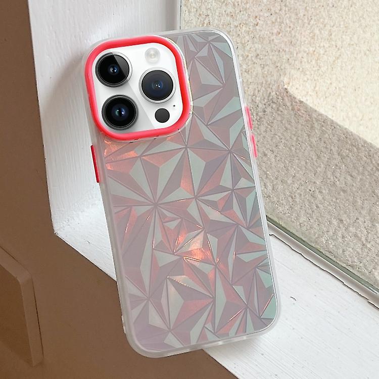 For iPhone 12 Pro Max Laser Diamond Pattern Frosted Phone Case