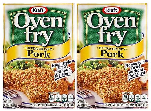 Oven Fry Extra Crispy Pork Seasoned Coating Mix 2 Pack
