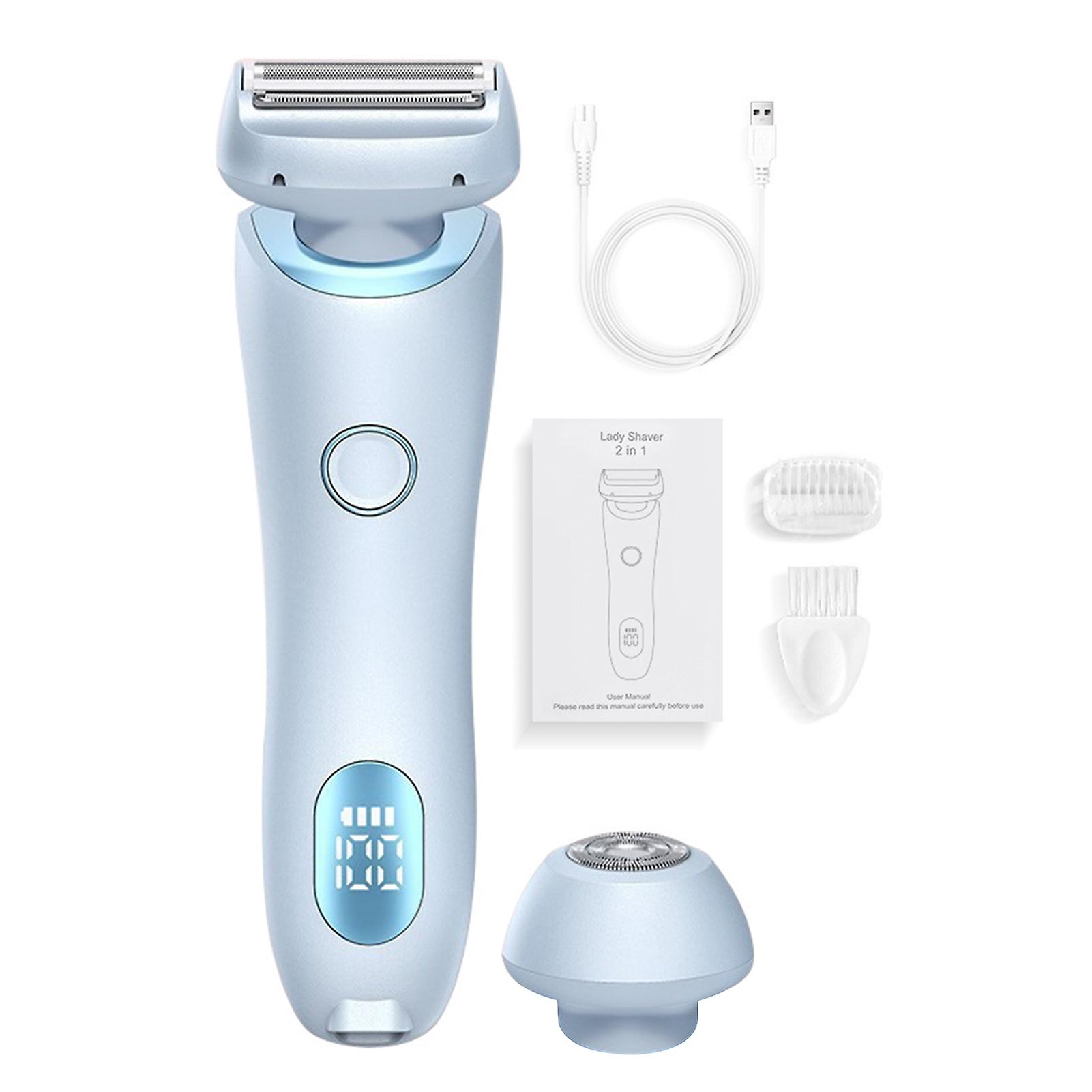 Body Hair Remover Rechargeable Wet Dry Painless Trimming Machine for Body Private Areas