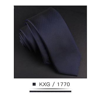 New 6cm Men's Leisure Slim Tie Colorful Fashion Stripe Folral Plaid Thin Tie Suit Formal Wedding Party Formal Ties