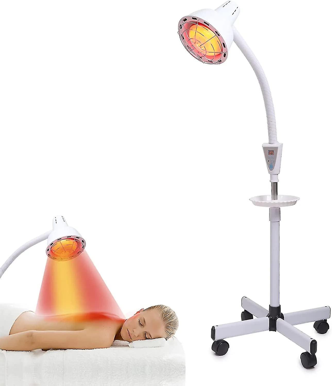 275W Infrared Light White Near Red Infrared Heat Lamp for Relieve Joinpt Pain and Muscle Aches