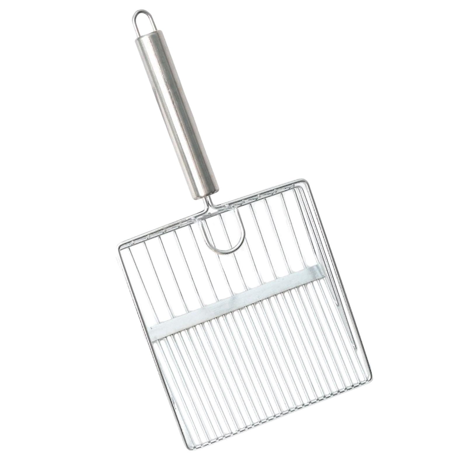 فضلات القطط الأشياء بأسمائها الحقيقية الفولاذ المقاوم للصدأ القمامة المعدنية Scooper للسحالي كيتي القطط نمط A