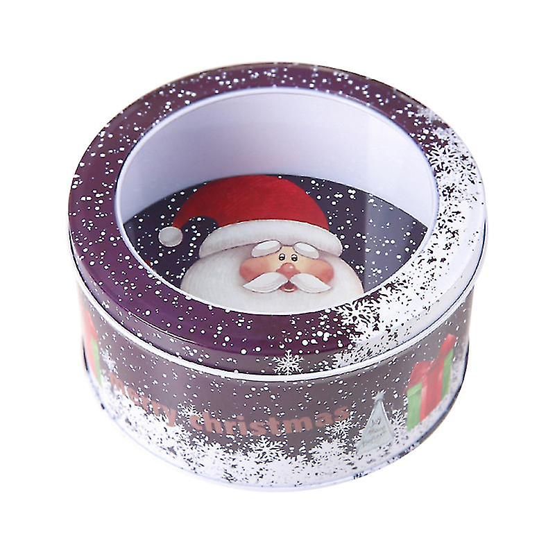 2pcs Candy Tin For Christmas