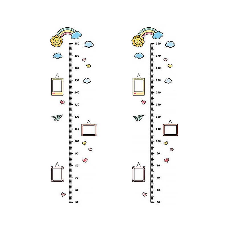 2pcs Growth Chart Sticker