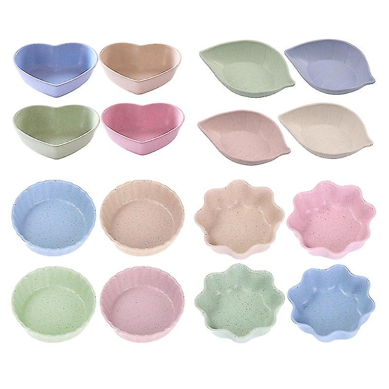 16pcs Various Shape Seasoning Dish