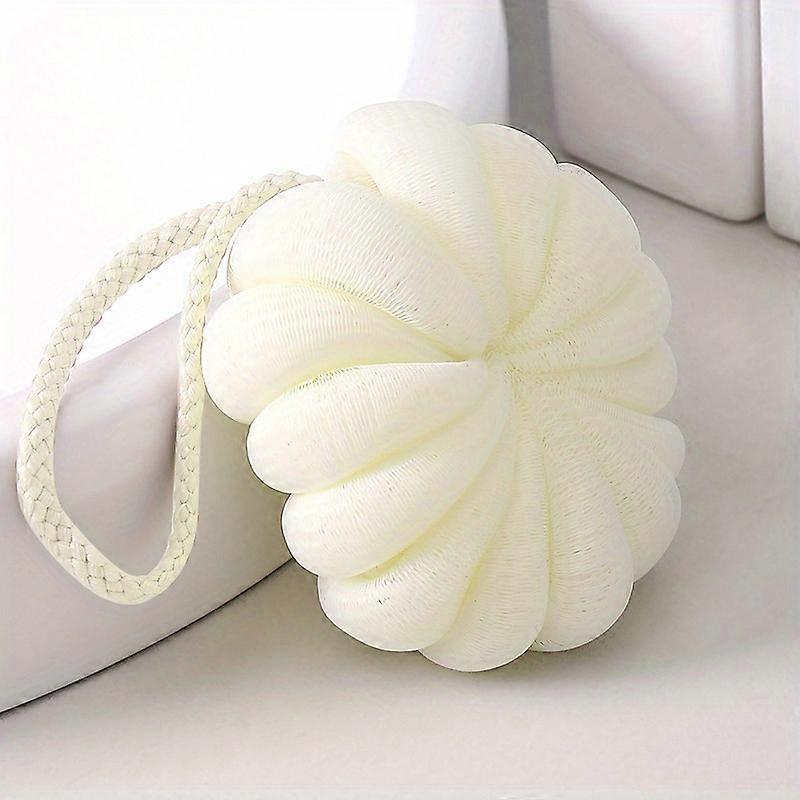 Large Soft Flower-Shaped Bath Ball - Indulge in a Relaxing Spa-Like Experience with Gentle Exfoliation and Skin Nourishment in the Comfort of Your Own