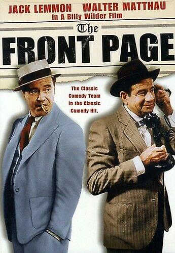 The Front Page [1974] [DVD] [Region 1] [ DVD