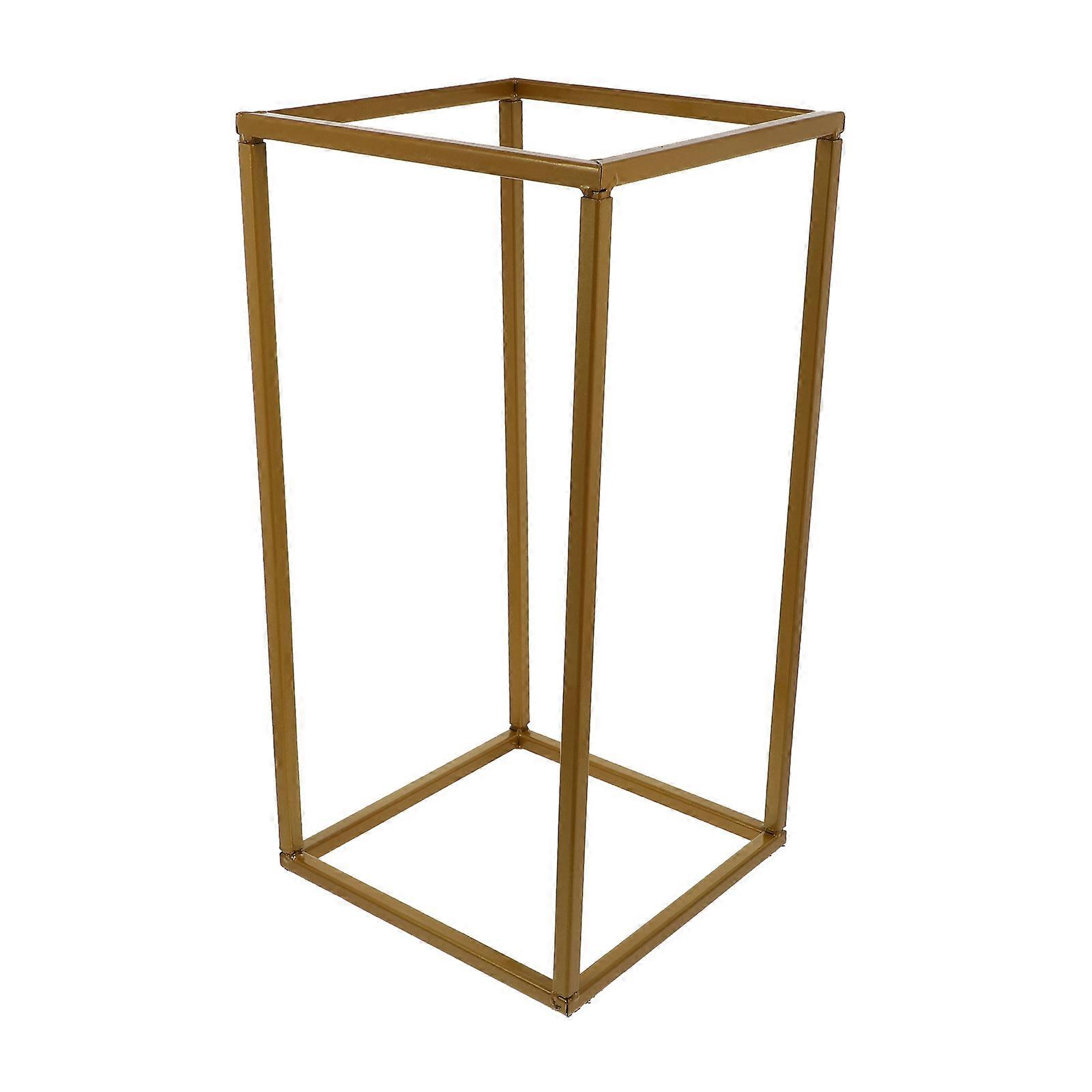 1Pc Iron Art Wedding Prop Rectangular Frame Wedding Stage Decor Geometric Adorn