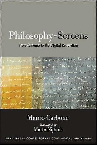 Philosophyscreens by Mauro Carbone Hardback Book