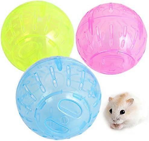 Sunrain Hamster Exercise Ball, 3 PCS Hamster Running Ball Exercise Ball Hamster Mini Run Exercise