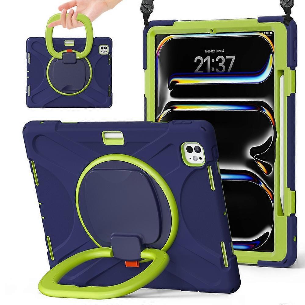 Silicone PC Tablet Case For iPad Pro 13 2024