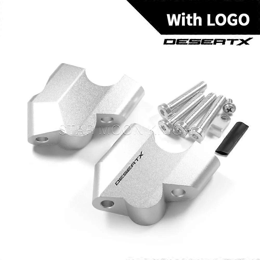 For Ducati Desert X DesertX 2022 2023- Motorcycle Handlebar Riser Drag Handle Bar Clamp Extend Adapter