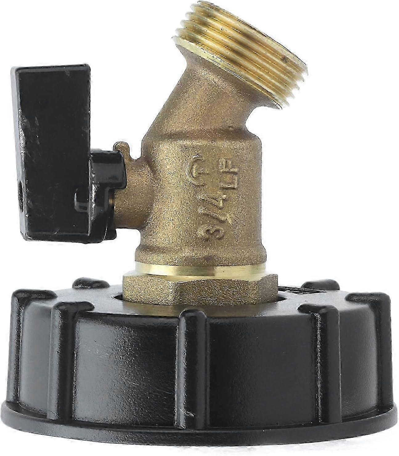 Ibc Tank Faucet, Ibc Tote Tank Adapter, Male Thread Drain Hose Connector, For Ibc Tank Valve And Hose Water Connector